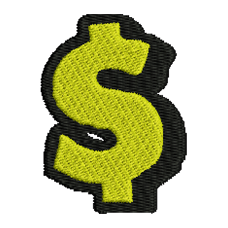 Dollar Sign 12699