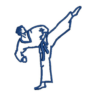 Martial Artist Large 12861
