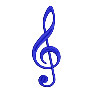 Treble Clef 12784