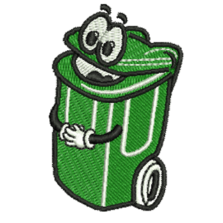 Wheelie Bin 12252