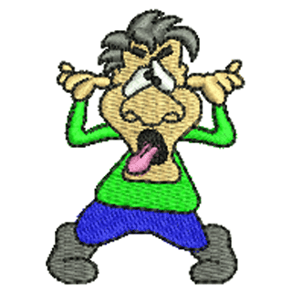 Cartoon Man 11095