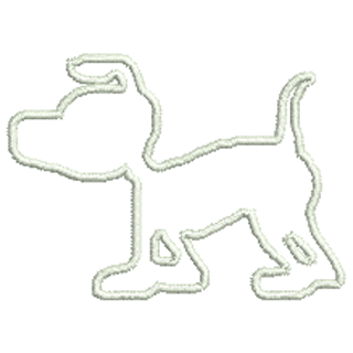 Dog Outline 12060