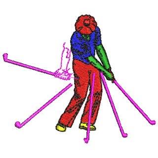 Golfer 11027