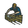 Brick Laying Man 11333