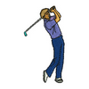 Golfer 13423