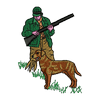 Hunting Dog 12836