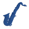 Saxophone 12207