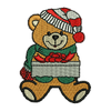 Teddy With Present 14203