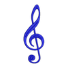 Treble Clef 12784