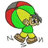 Child with a Ball 11106