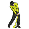 Golfer 10434
