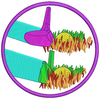Golf tee off 10841