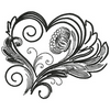 Heart Flower 10063