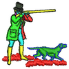 Hunting Dog and Hunter 10790